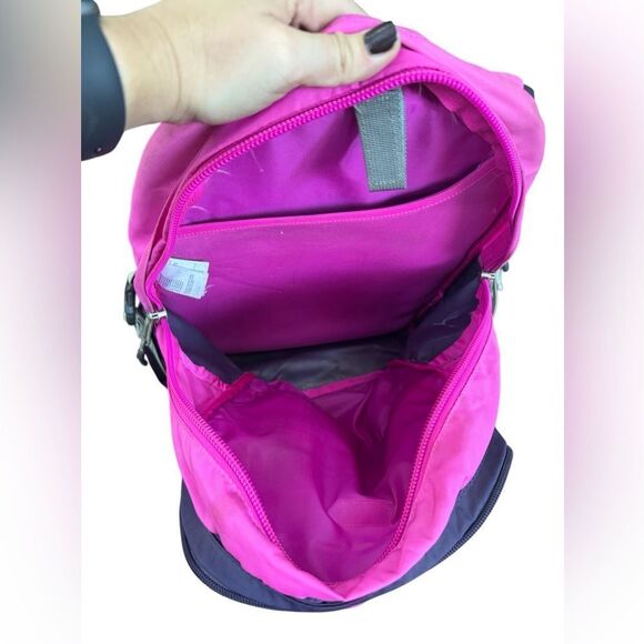 The North Face Pink& Purple Multi Pocket Backpack Bookbag main image 11